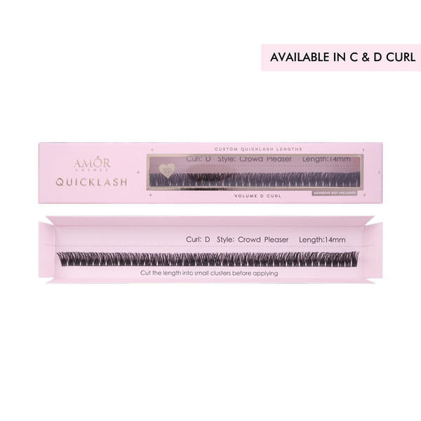 House of Amor eyelashes C Curl 12mm Medium, UK version