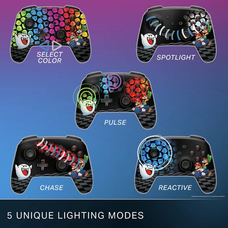 PowerA wireless controller Mario Peek A Boo (British brand)