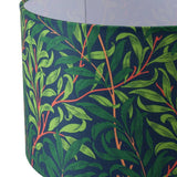 Habitat Morris & Co. cane ceramic table lamp blue, UK version