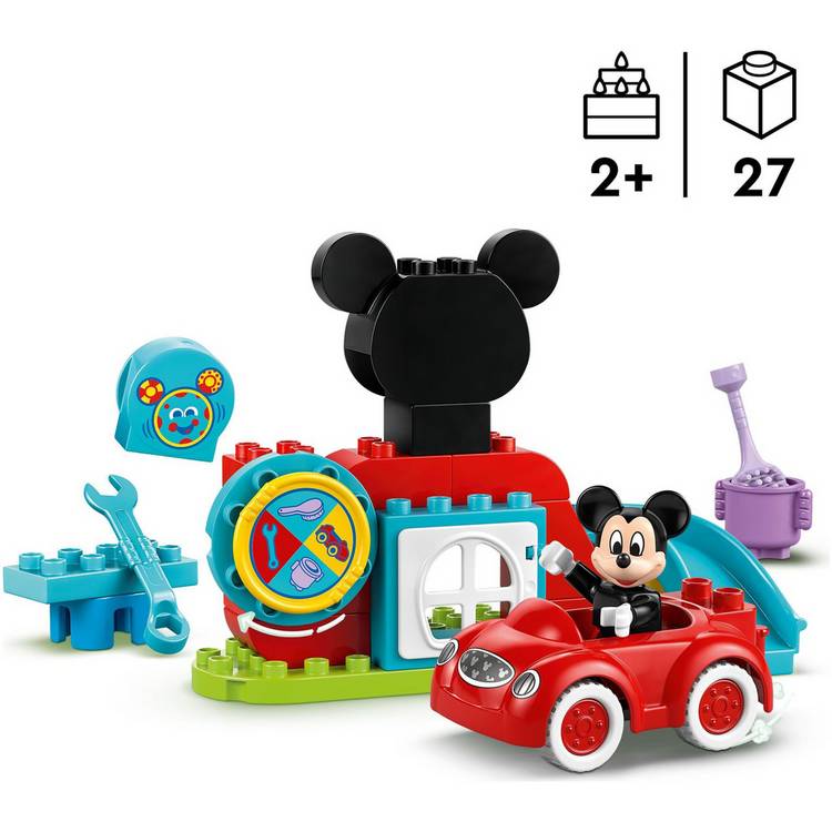 LEGO DUPLO Mickey Mouse Clubhouse 27-piece set, imported from the UK