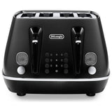 Argos De'Longhi Distinta Moments 4 Slice Toaster - Black- Buy online at McGrocer