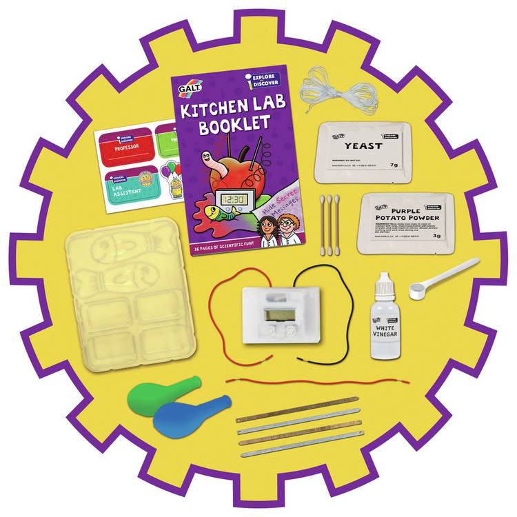 Galt Toys Kitchen Lab kids science kit, UK version