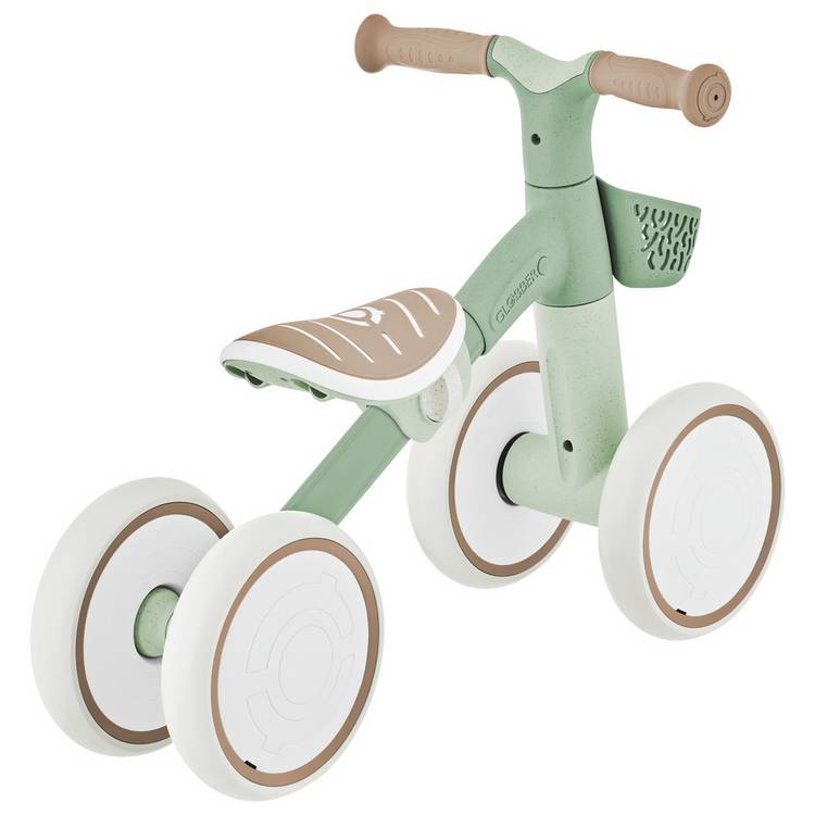 Globber Learning Bike Eco balance bike Pistachio (British brand)