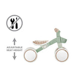 Globber Learning Bike Eco balance bike Pistachio (British brand)
