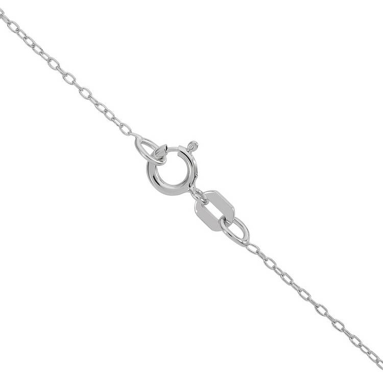 Revere sterling silver cross chain diamond cut 18 inch (British brand)