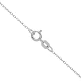 Revere sterling silver cross chain diamond cut 18 inch (British brand)