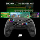 Gioteck WX5+ Camo wireless controller for Switch and PC, UK version