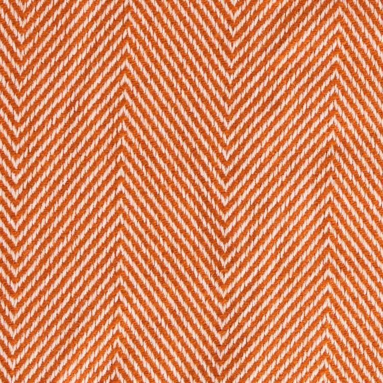 Habitat herringbone throw burnt orange 125x150cm, imported from the UK