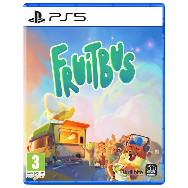 Fruitbus PS5 game disc - British product