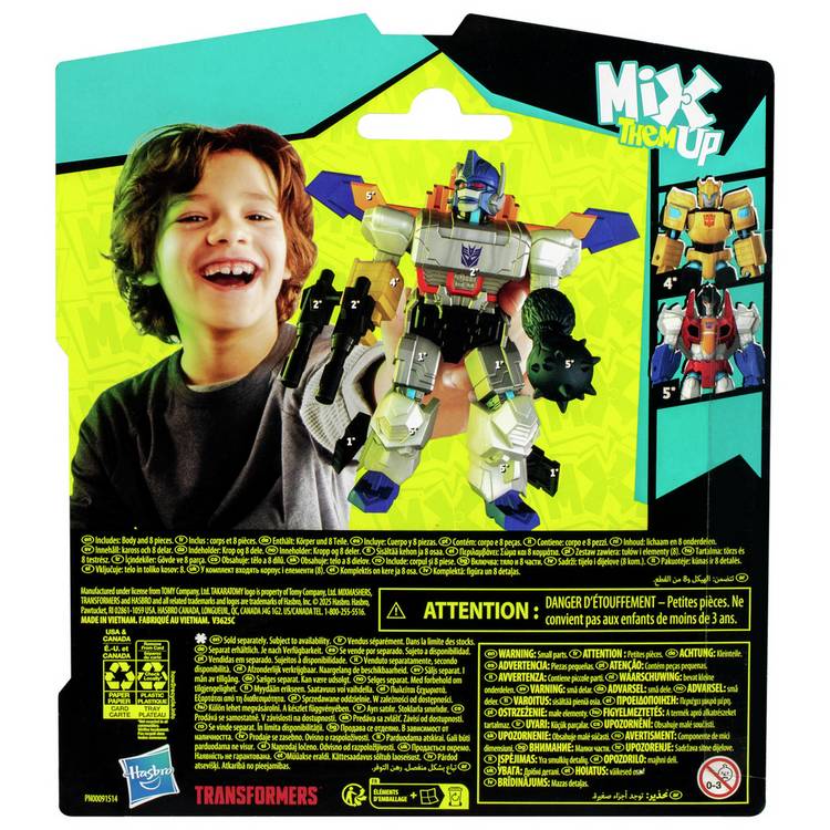 Transformers Mixmashers Optimus Primal action figure 20.3cm, imported from the UK