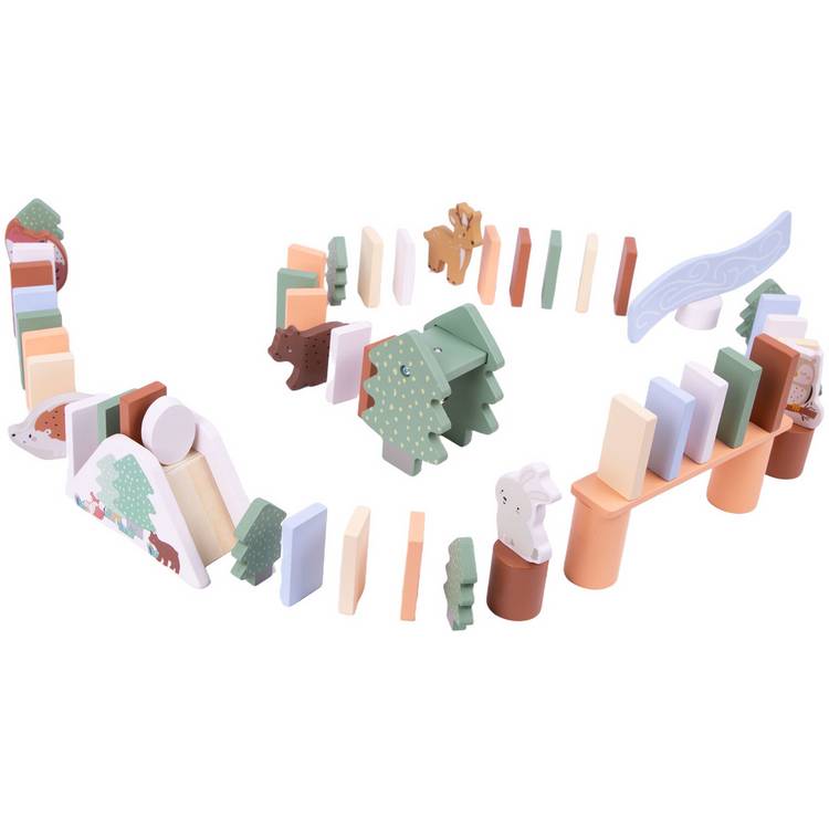 Chad Valley Wooden Dominoes Playset, UK version