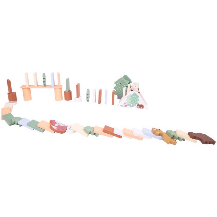 Chad Valley Wooden Dominoes Playset, UK version