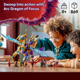 LEGO Ninjago Arc Dragon of Focus building set - British product
