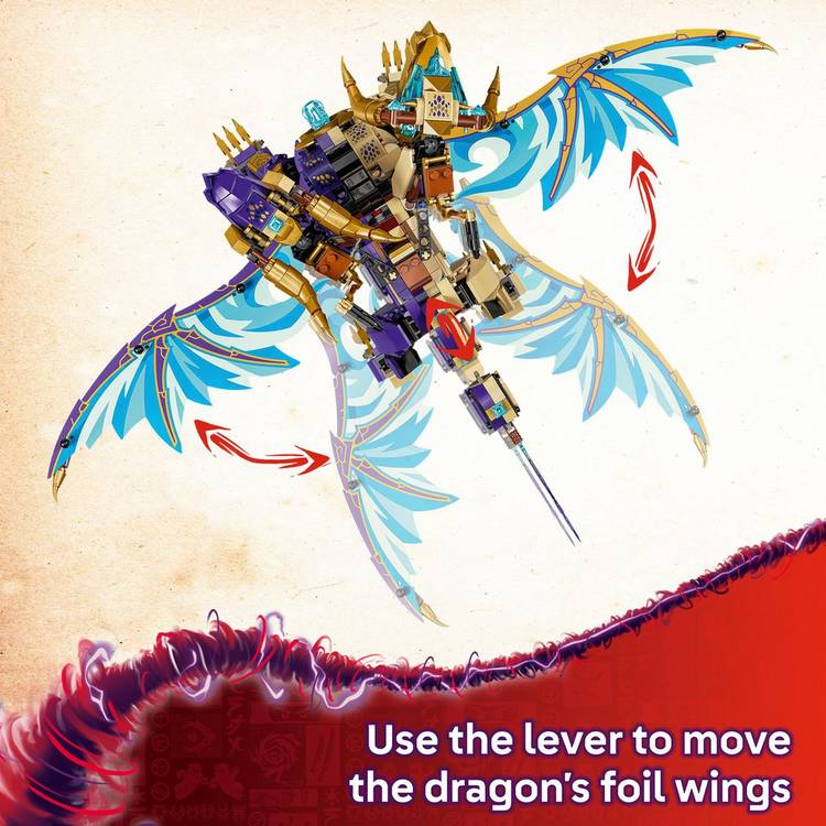 LEGO Ninjago Arc Dragon of Focus building set - British product