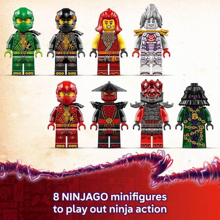 LEGO Ninjago Arc Dragon of Focus building set - British product