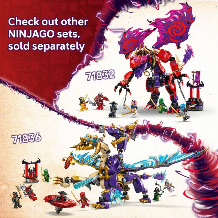 LEGO Ninjago Arc Dragon of Focus building set - British product