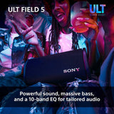 Sony ULT Field 5 portable Bluetooth speaker black (British brand)
