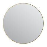 Habitat yellow round wall mirror 60cm, imported from the UK