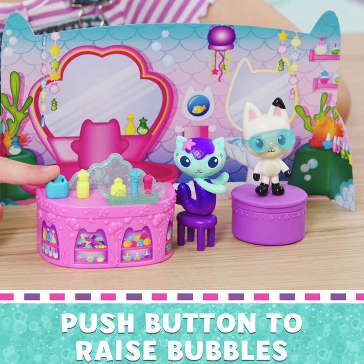 Gabby's Dollhouse Spa Celebration Set playset - British brand