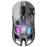 GravaStar Mercury X Pro wireless gaming mouse in silver (British brand)