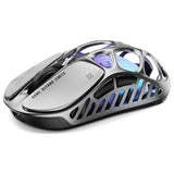 GravaStar Mercury X Pro wireless gaming mouse in silver (British brand)