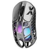 GravaStar Mercury X Pro wireless gaming mouse in silver (British brand)