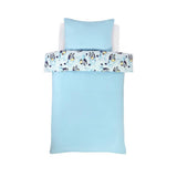 Bluey Mischief Fleece blue kids bedding set single, imported from the UK