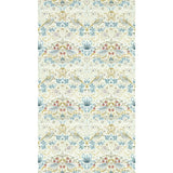Clarke & Clarke Strawberry Thief wallpaper plum cream, imported from the UK