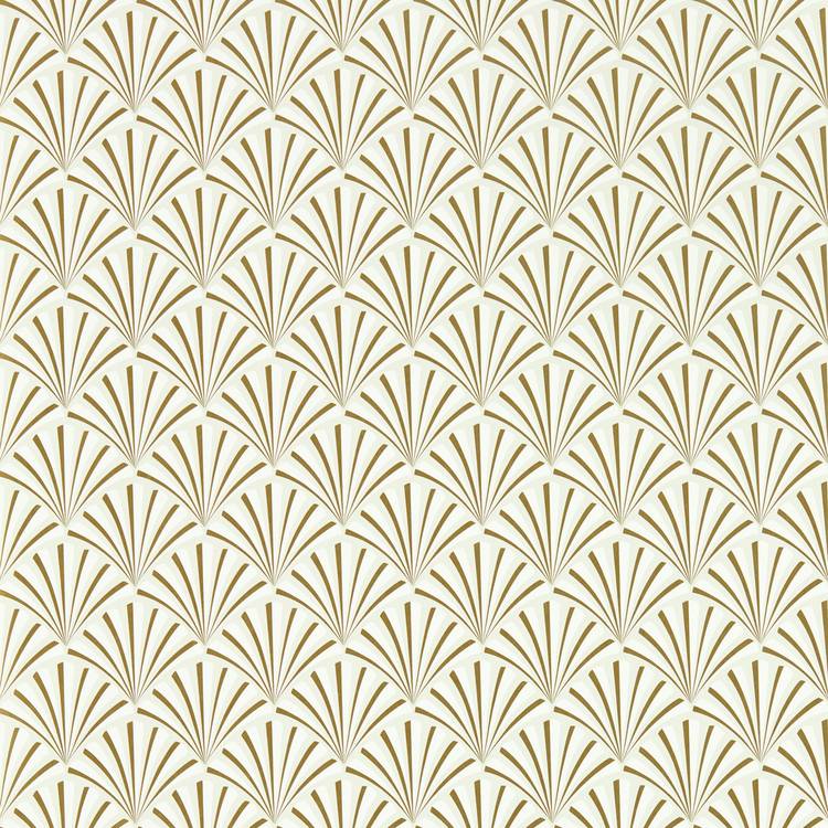 Clarke & Clarke Chrysler Pearl Cream wallpaper roll, UK version