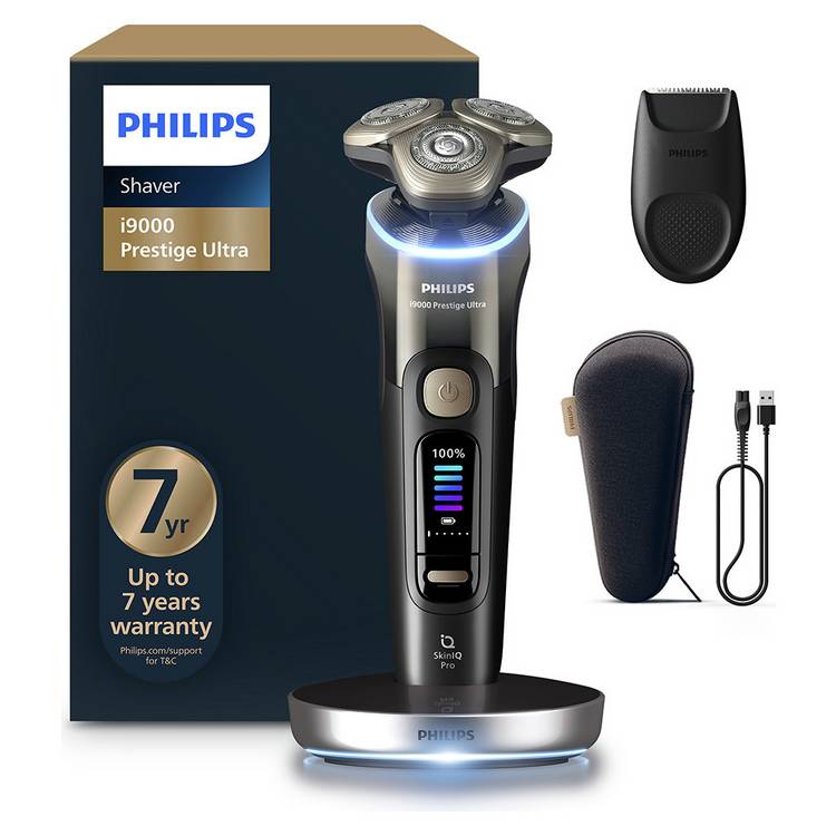 Philips i9000 Prestige Ultra electric shaver XP9405/11, imported from the UK