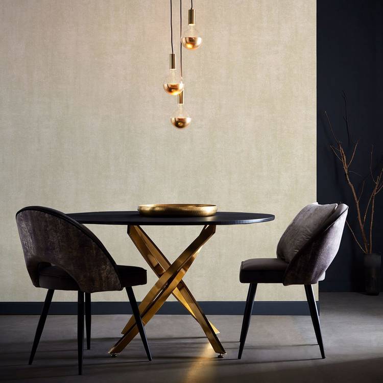 Clarke & Clarke Sontuoso Cream wallpaper, imported from the UK