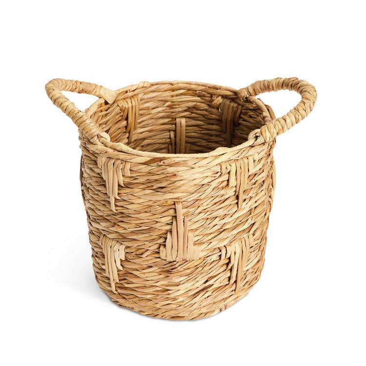 Habitat small rattan planter 23cm, imported from the UK