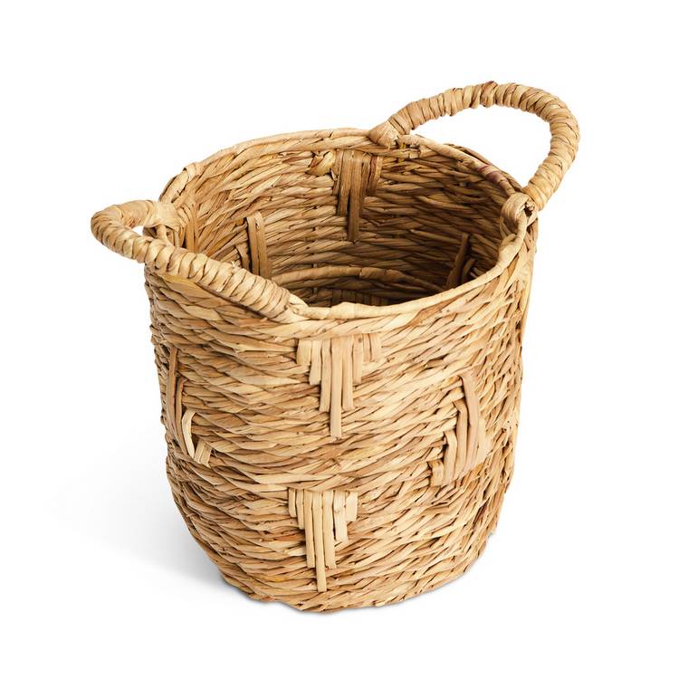 Habitat small rattan planter 23cm, imported from the UK