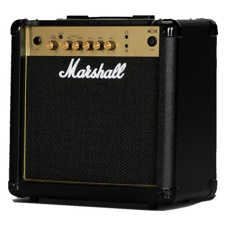 Marshall MG15G 15W guitar amplifier combo black, UK version