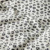Argos Home leopard print grey bedding set single (British brand)