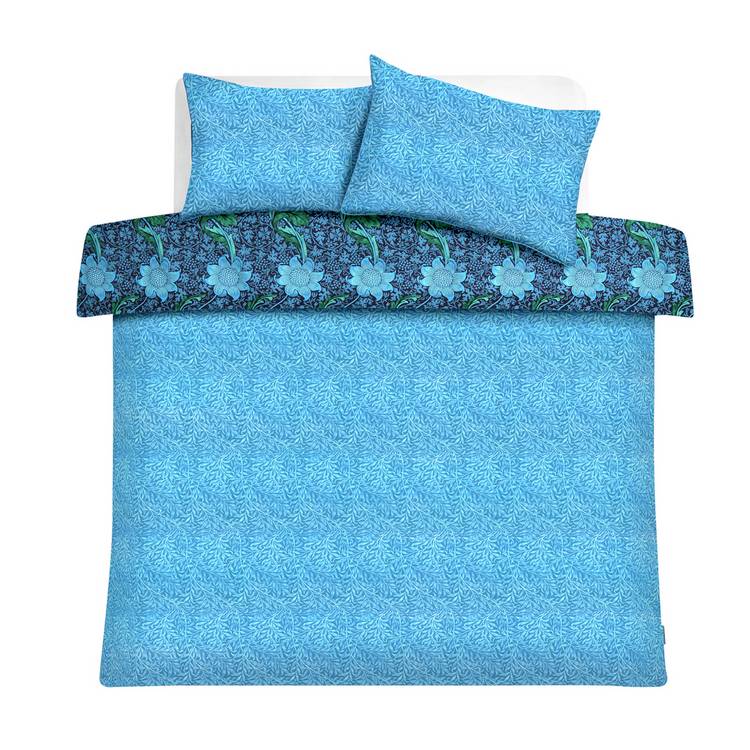 Habitat and Morris & Co bedding set Kennet print single (British brand)