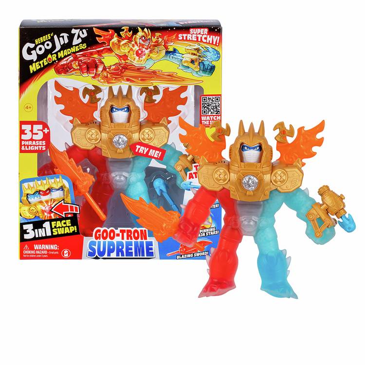 Goo Jit Zu Gootron Supreme action figure, imported from the UK