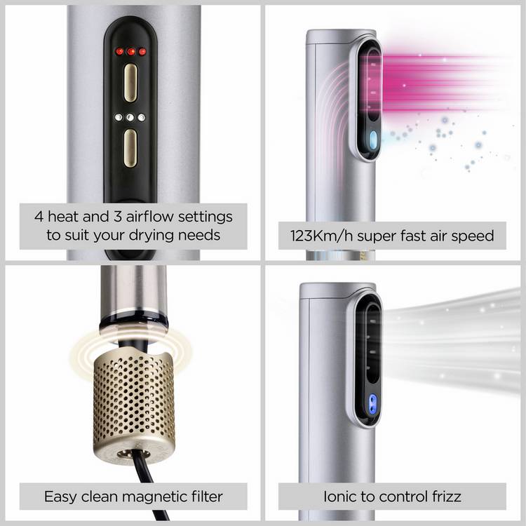 BaByliss Air Wand limited edition all-in-one, UK version