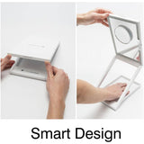 Rio Home & Away makeup mirror with 10x magnification (British brand)