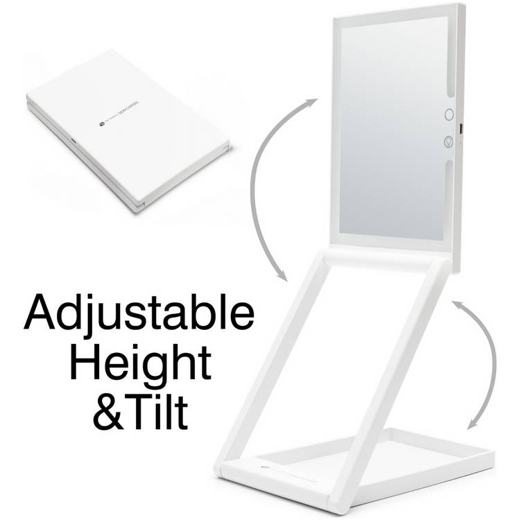 Rio Home & Away makeup mirror with 10x magnification (British brand)