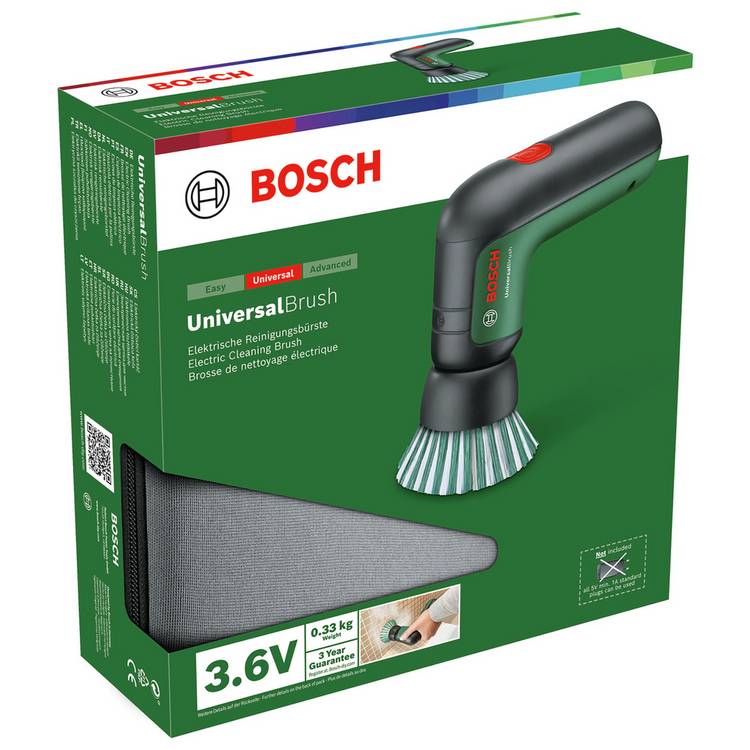 Bosch UniversalBrush cordless cleaning brush - British product