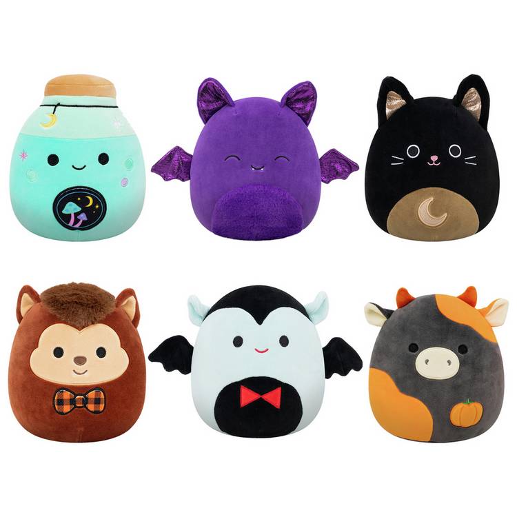 Squishmallows Halloween soft toy assortment 7.5in - British product