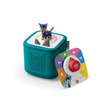 tonies Teal Toniebox 2 with PAW Patrol Chase Tonie (British brand)