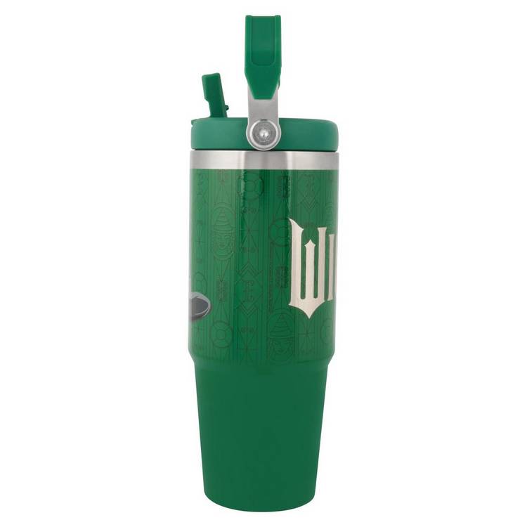 Wicked stainless steel green handle cup 900ml, imported from the UK