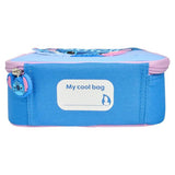Disney Stitch lunch bag with three charms - British product