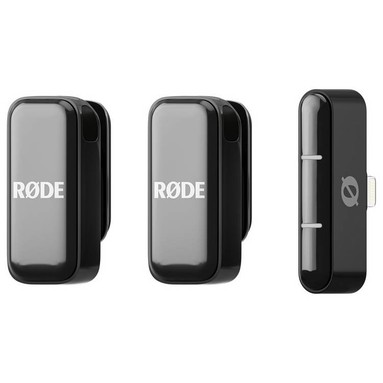 Rode Wireless Micro Lightning microphone for iPhone and iPad - British product