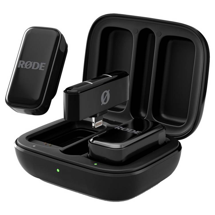 Rode Wireless Micro Lightning microphone for iPhone and iPad - British product