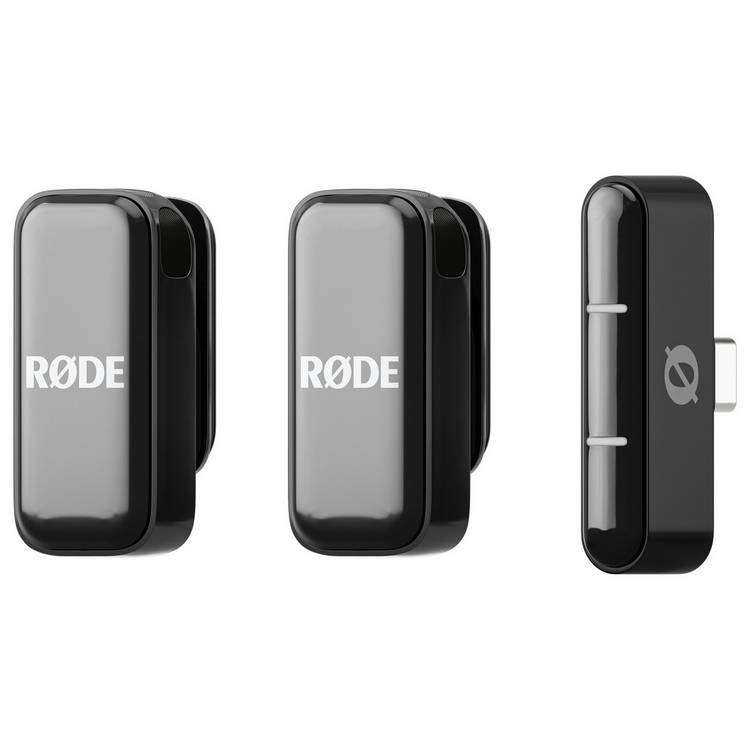 Rode Wireless Micro USB-C microphone black, UK version