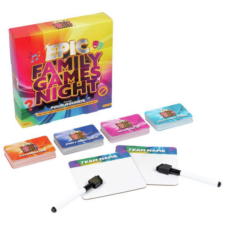 Professor Puzzle Epic Family Quiz Game, UK version