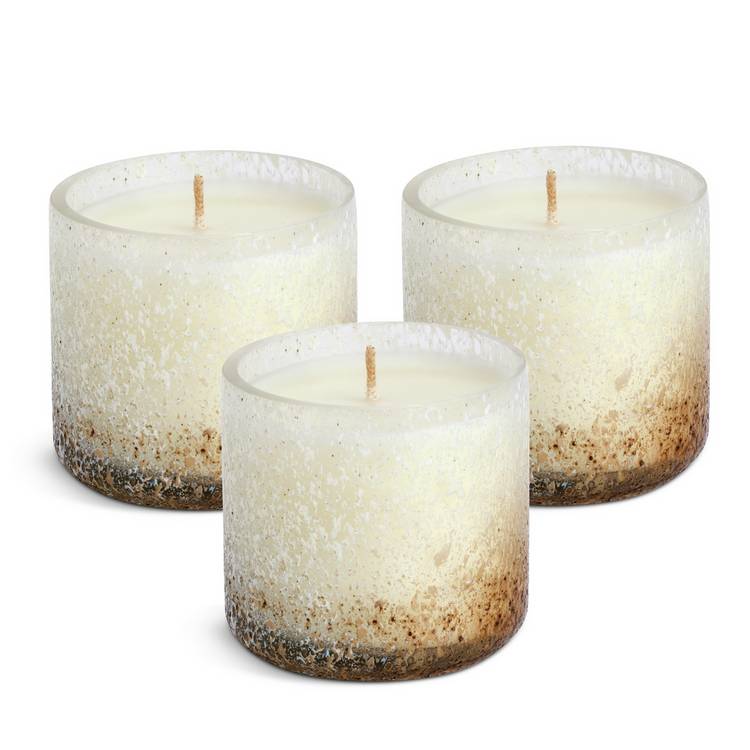 Habitat Confetti candle set of 3, imported from the UK